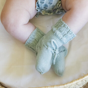 Patucos calcetín Verde