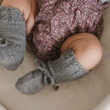 Patucos Calcetín GRIS MEDIO