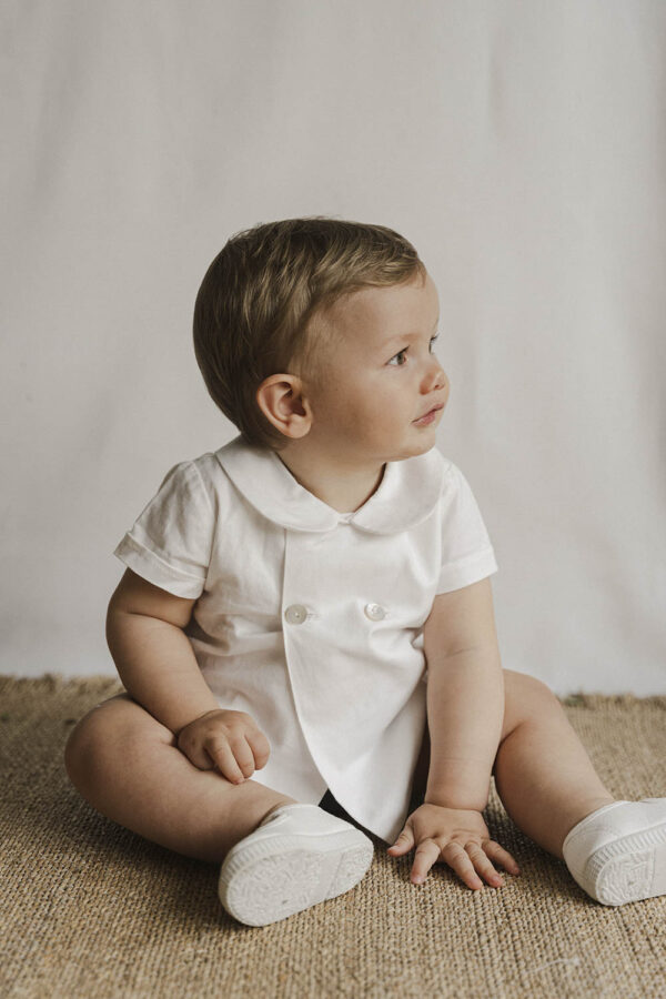 Camisa cuello bebe