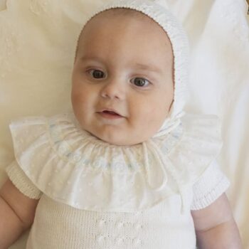 Cuello plumeti celeste