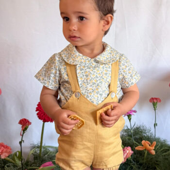 camisa bebe limonete